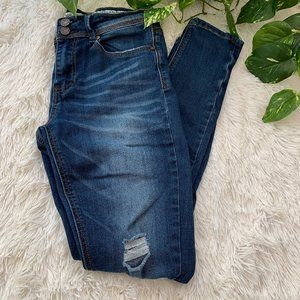 Indigo Rein High-Rise Skinny Jeans